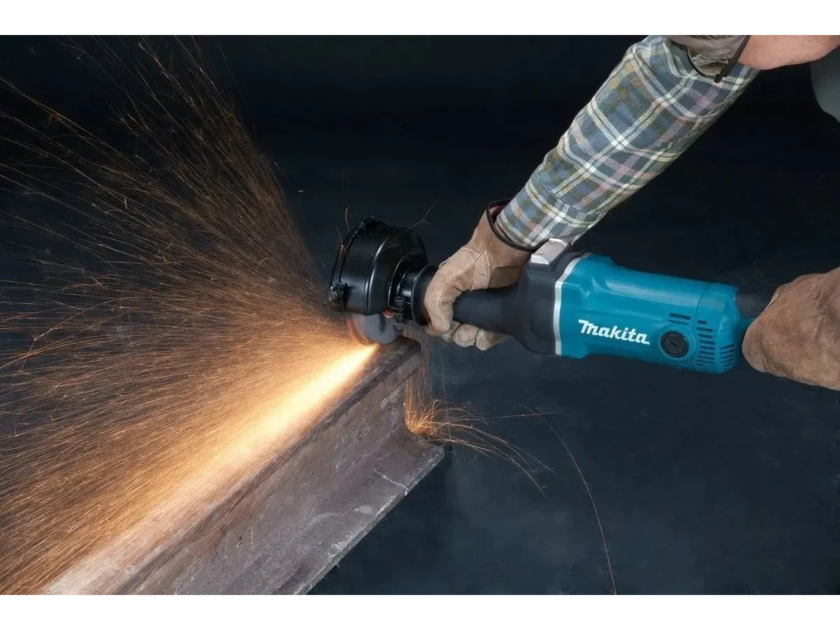 Foto 2 de Amoladora Recta Makita Gs5000 750w Color Verde Oscuro Frecuencia 60hz