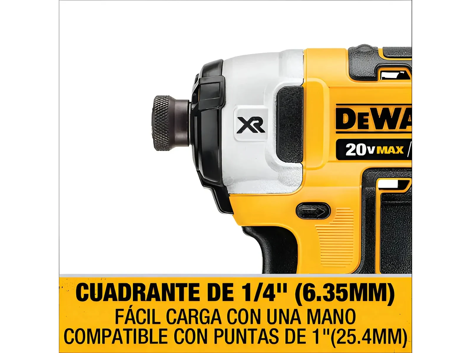 Foto 3 de Atornillador De Impacto Xr 20v Dewalt Dcf887b Sin Baterias