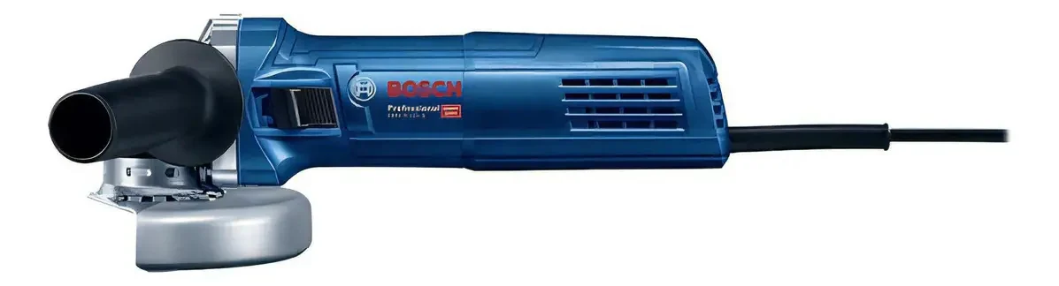 Foto 6 de Esmeril Angular Bosch GWS 850 de 4 1/2" 850W + 1 llave de apriete + 1 tuerca de apoyo + 1 empuñadura auxiliar + 3 discos