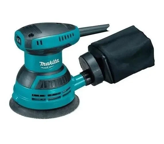 Foto 2 de Lijadora Excéntrica 5 Makita M9204b 240W Color Turquesa